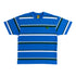 Krooked - Eyes Embroidered Stripe Shirt (Blue/White/Green)
